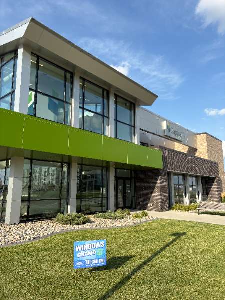 Exterior Commercial Window Cleaning Fargo | Capital Credit Union