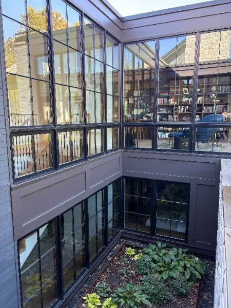 Exterior Window Cleaning Fargo | Two Story Building